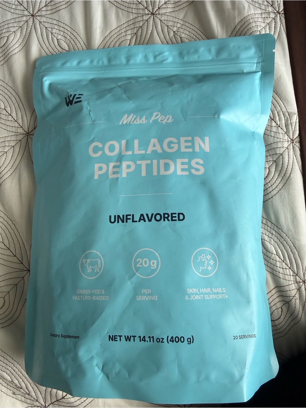 Miss pep Collagen Powder Peptides-unflavored. Brand new in sealed package